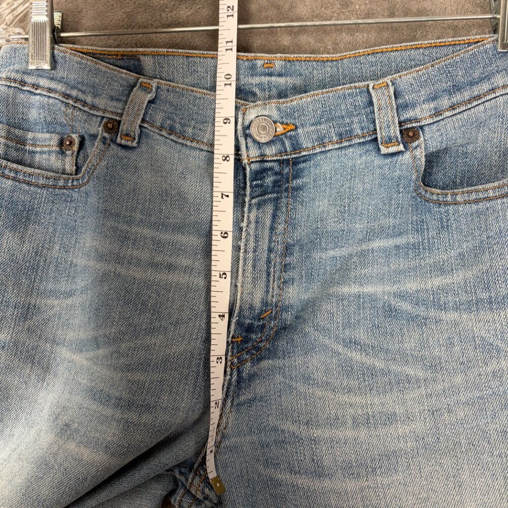 Levi's 515 Bootcut Jeans Women's 10P Blue Light Wash Lower Rise Angel Heart Y2K - Picture 7 of 10